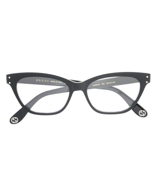Gucci cat eye frames glasses