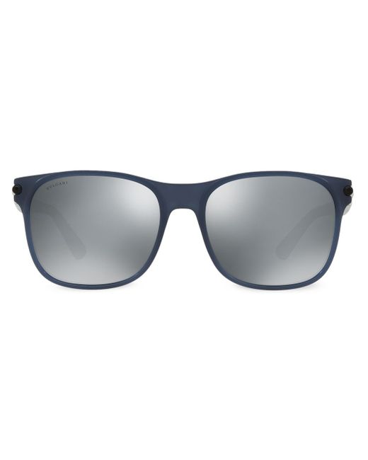 Bvlgari rectangular frame sunglasses