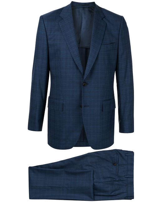 Gieves & Hawkes check pattern suit