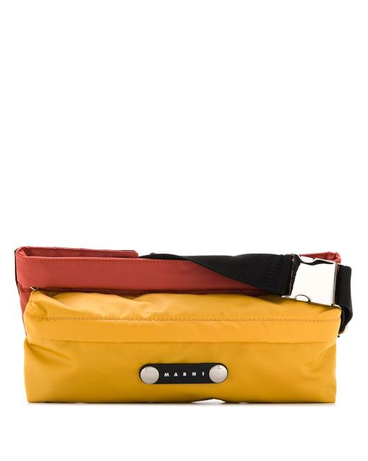 Marni colour-block belt bag