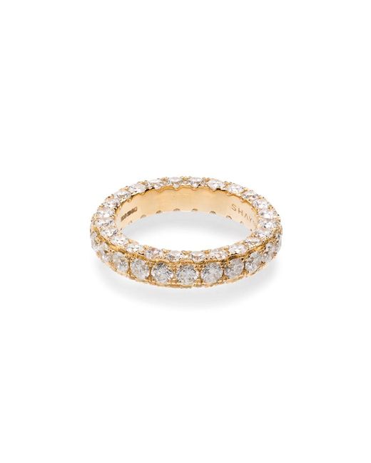 Shay 18kt yellow gold diamond eternity ring