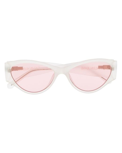 Calvin Klein Jeans cat-eye sunglasses White