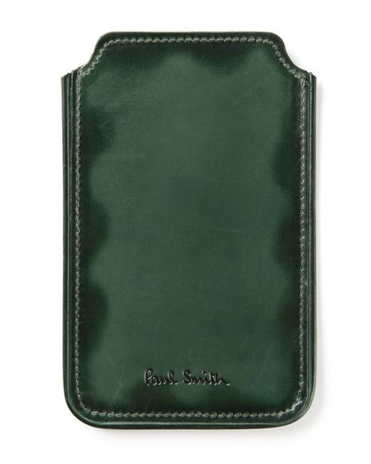 Paul Smith tonal phone case Green