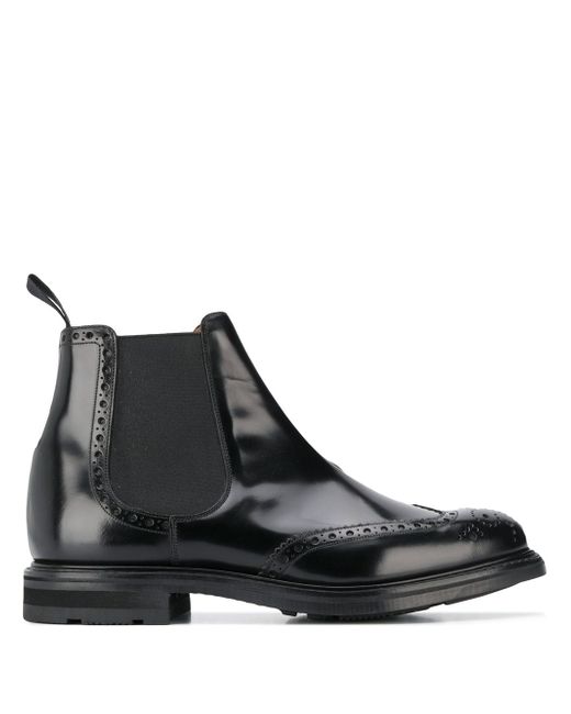 Church's chelsea ankle boots Black