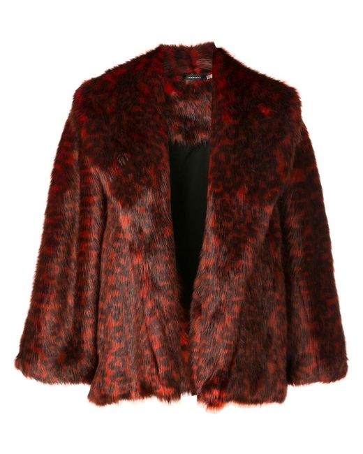 Natori short topper coat Red