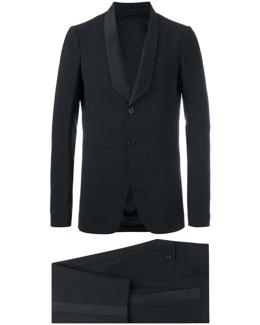 Rick Owens Tusk tux and Astaire cropped trousers suit