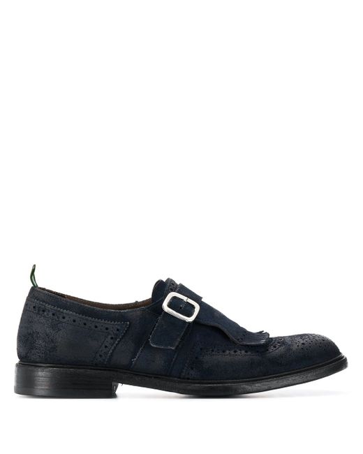 Green George buckled oxford shoes