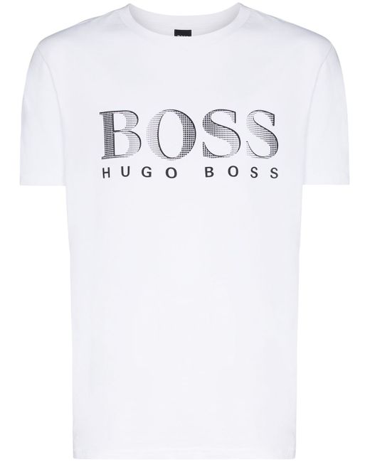 Hugo Hugo Boss logo print T-shirt