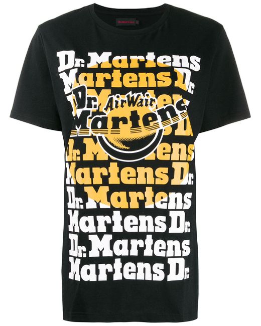 Dr. Martens logo T-shirt Black