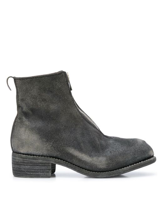 Guidi distressed ankle boots