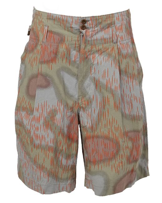 Kolor printed bermuda shorts