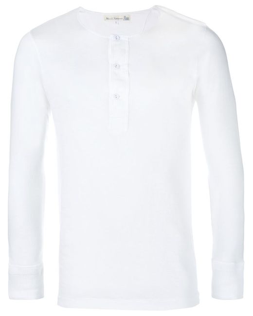 Merz B. Schwanen Henley Cotton-blend Shirt