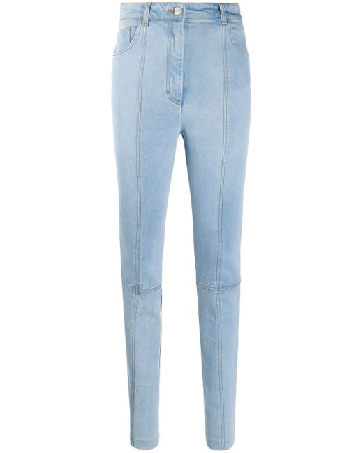 David Koma high-waisted jeans Blue