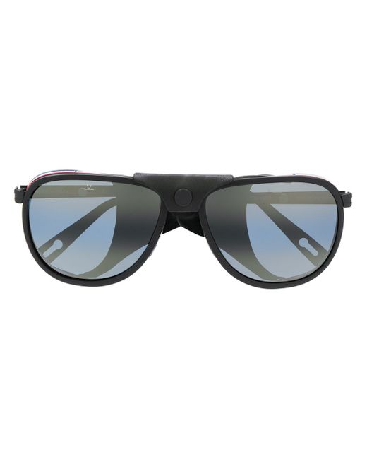 Vuarnet Glacier XL aviator sunglasses Black