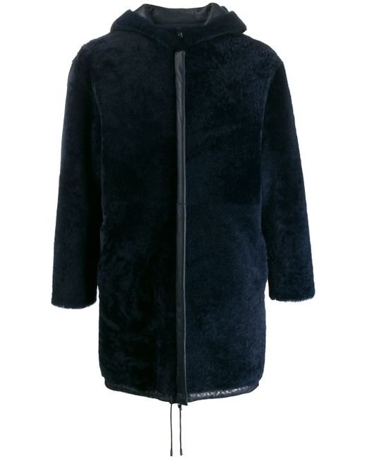 Liska reversible hooded coat