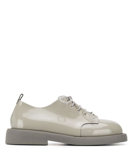 Marsèll glossy derby shoes Grey