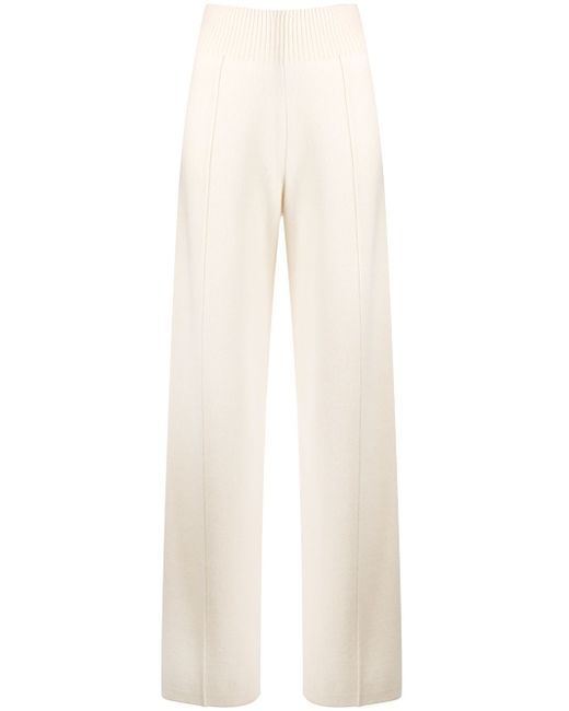 Pringle Of Scotland wide-leg knitted trousers