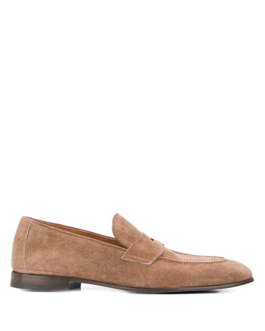 Brunello Cucinelli embossed-detail loafers