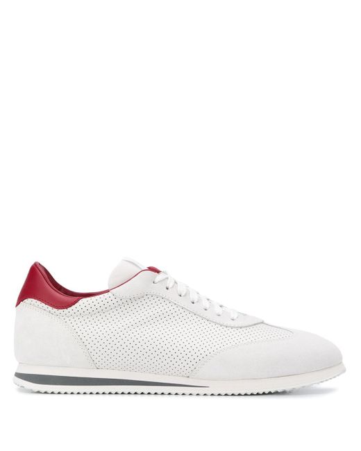 Brunello Cucinelli perforated lace-up sneakers