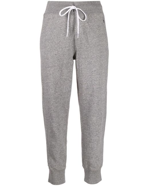 Polo Ralph Lauren drawstring track trousers Grey
