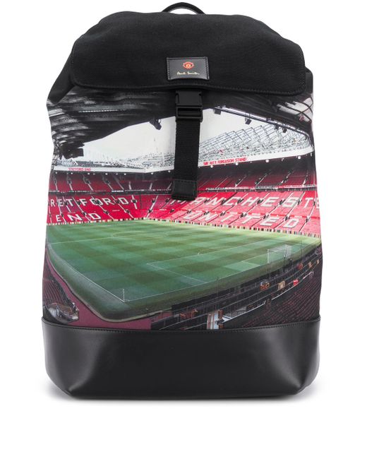 Paul Smith Old Trafford-print backpack