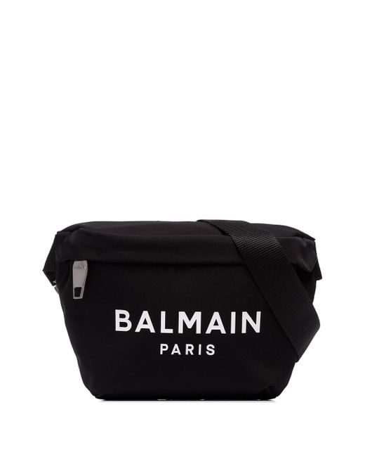 Balmain printed logo belt bag