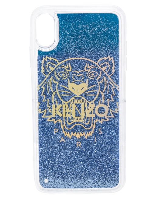 Kenzo Tiger iPhone XS Max case Blue