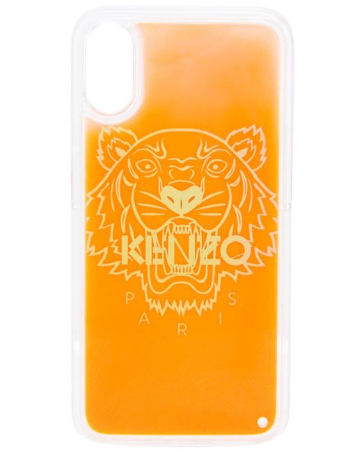 Kenzo Tiger iPhone X/XS case ORANGE