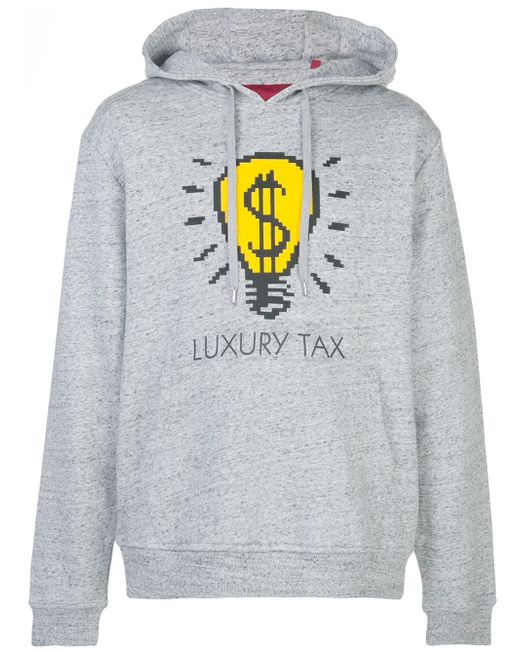 Mostly Heard Rarely Seen Bulb jersey hoodie Grey