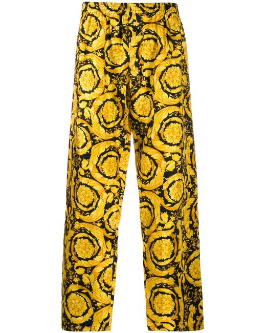 Versace Barocco print pajama trousers