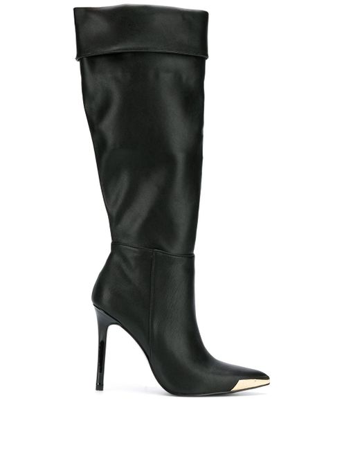 Versace Jeans Couture pointed knee-length boots