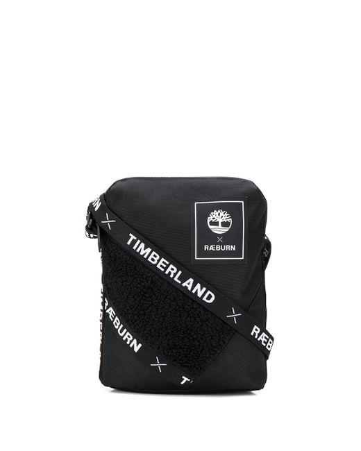 Timberland x Raeburn panelled shoulder bag Black