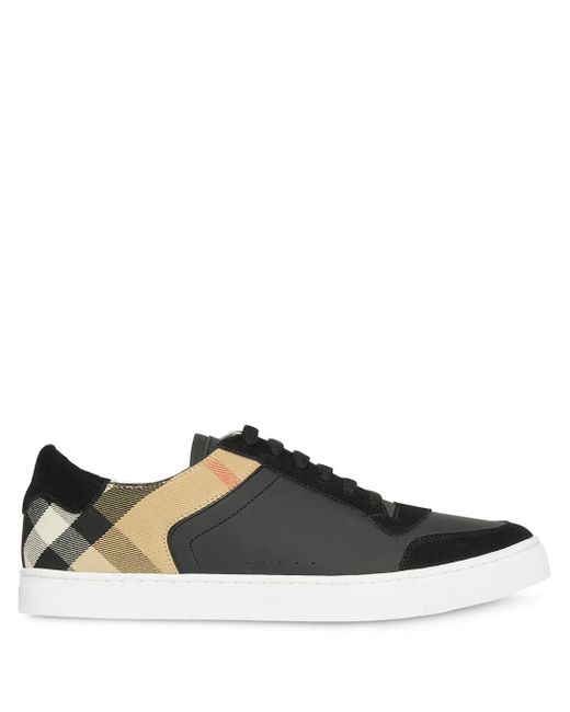Burberry House check low-top sneakers