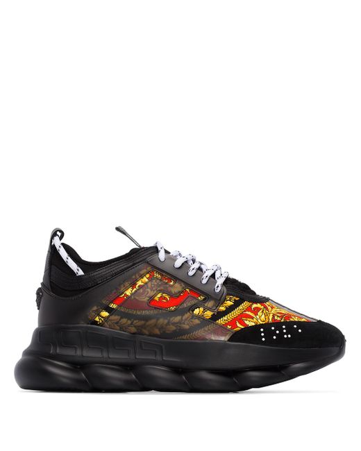 Versace Multicoloured Chain Reaction sneakers