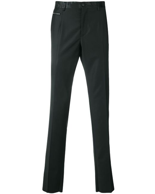 Philipp Plein camouflage tailored trousers Black