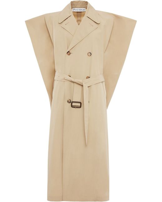 J.W.Anderson KITE TRENCH COAT NEUTRALS