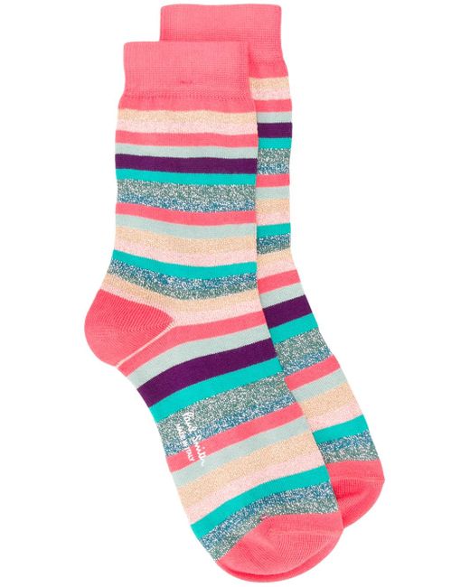Paul Smith striped pattern socks