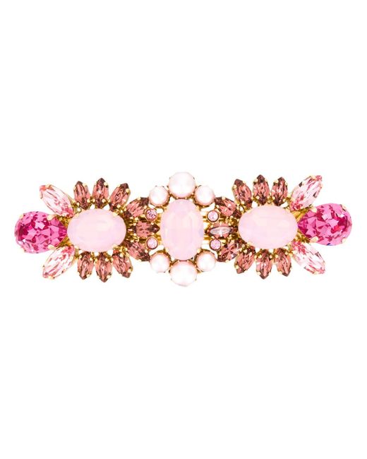 Dolce & Gabbana embellished hair clip PINK