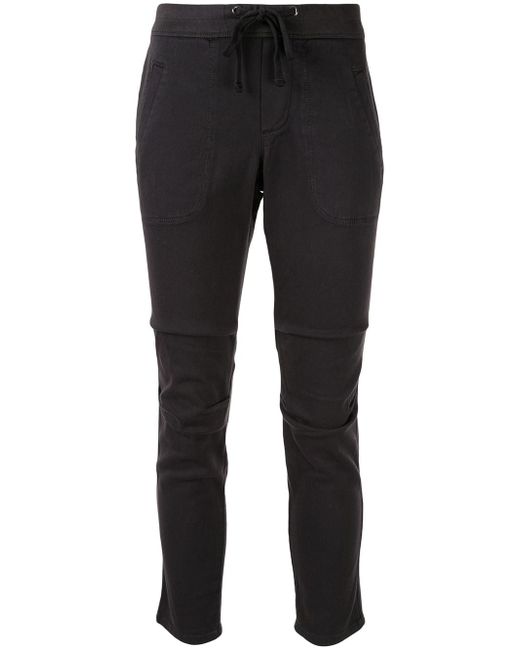 James Perse slim cropped trousers