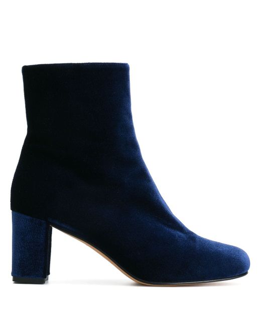 Maryam Nassir Zadeh zipped ankle boots Blue