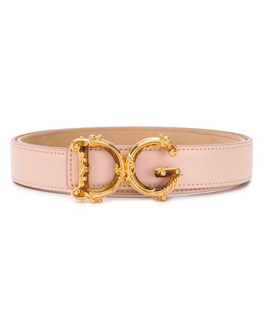 Dolce & Gabbana Baroque buckle belt