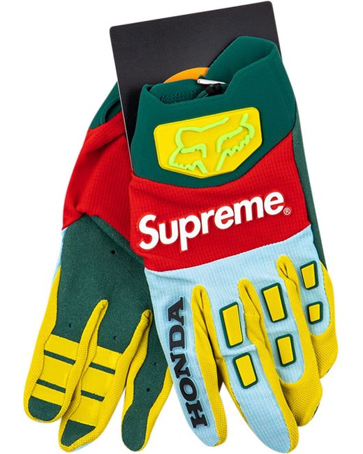 Supreme x Honda Fox racing gloves