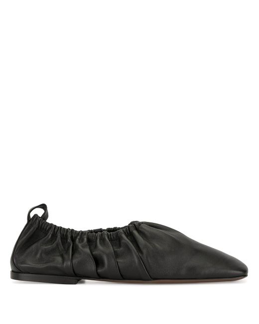 Neous ruched ballerina shoes