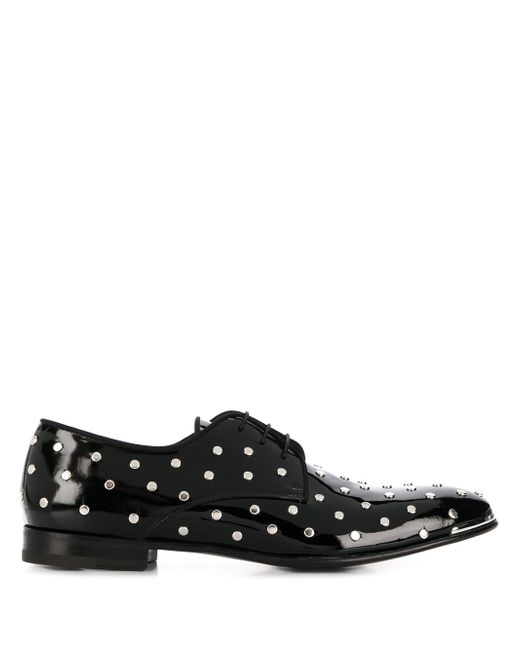 Alexander McQueen studded lace-up shoes