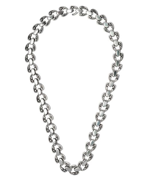 Duffy scroll chain necklace