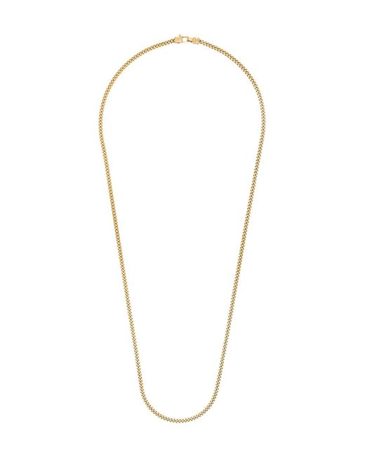 Tom Wood gold-plated Curb L chain necklace