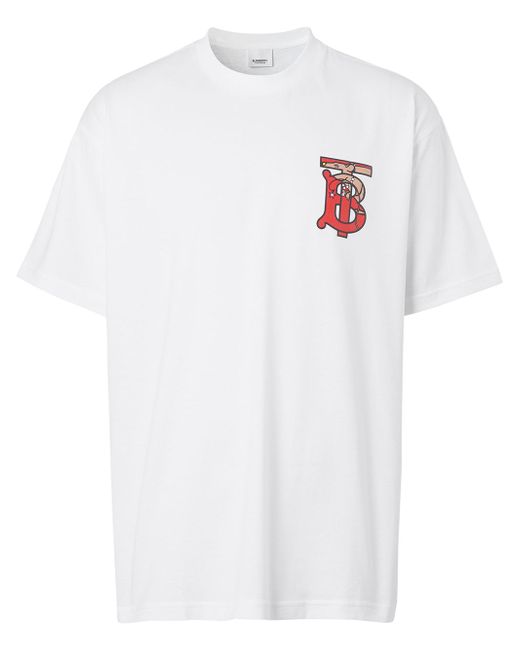 Burberry Monogram motif oversized T-shirt