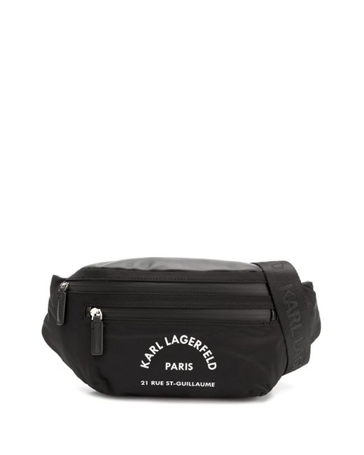 Karl Lagerfeld Address print belt bag