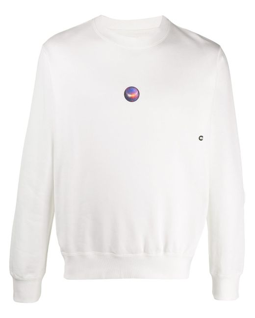 Fumito Ganryu sphere print sweatshirt White