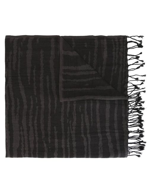 Diesel zebra print scarf